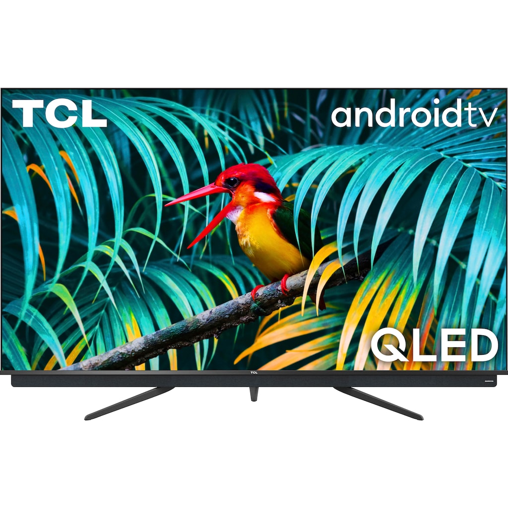 TCL QLED-Fernseher »75C815X1«, 189 cm/75 Zoll, 4K Ultra HD, Smart-TV, integrierter ONKYO Soundbar-Android TV Sprachfernbedienung