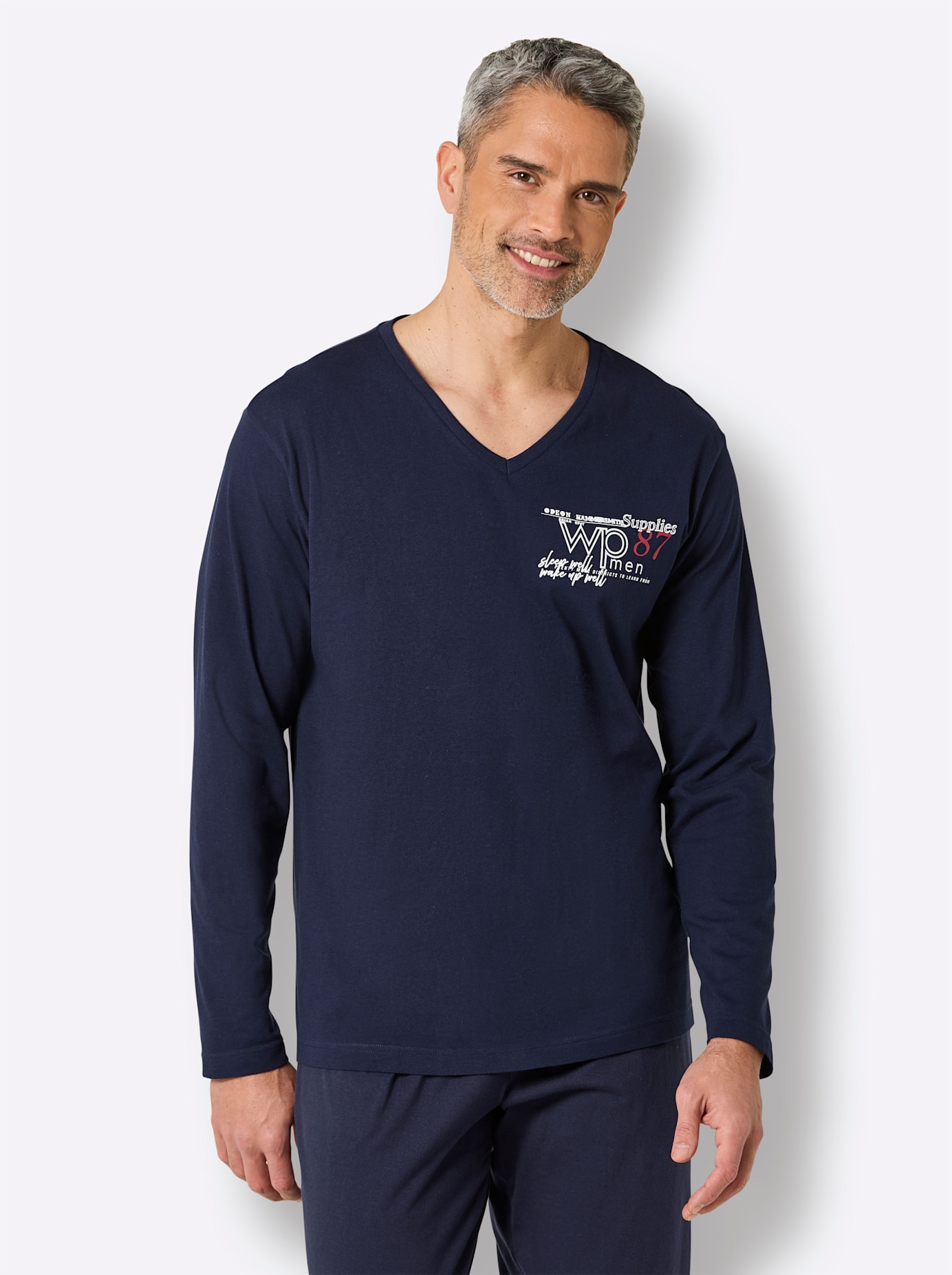 wäschepur Pyjamaoberteil »Schlafanzug-Shirt« 1