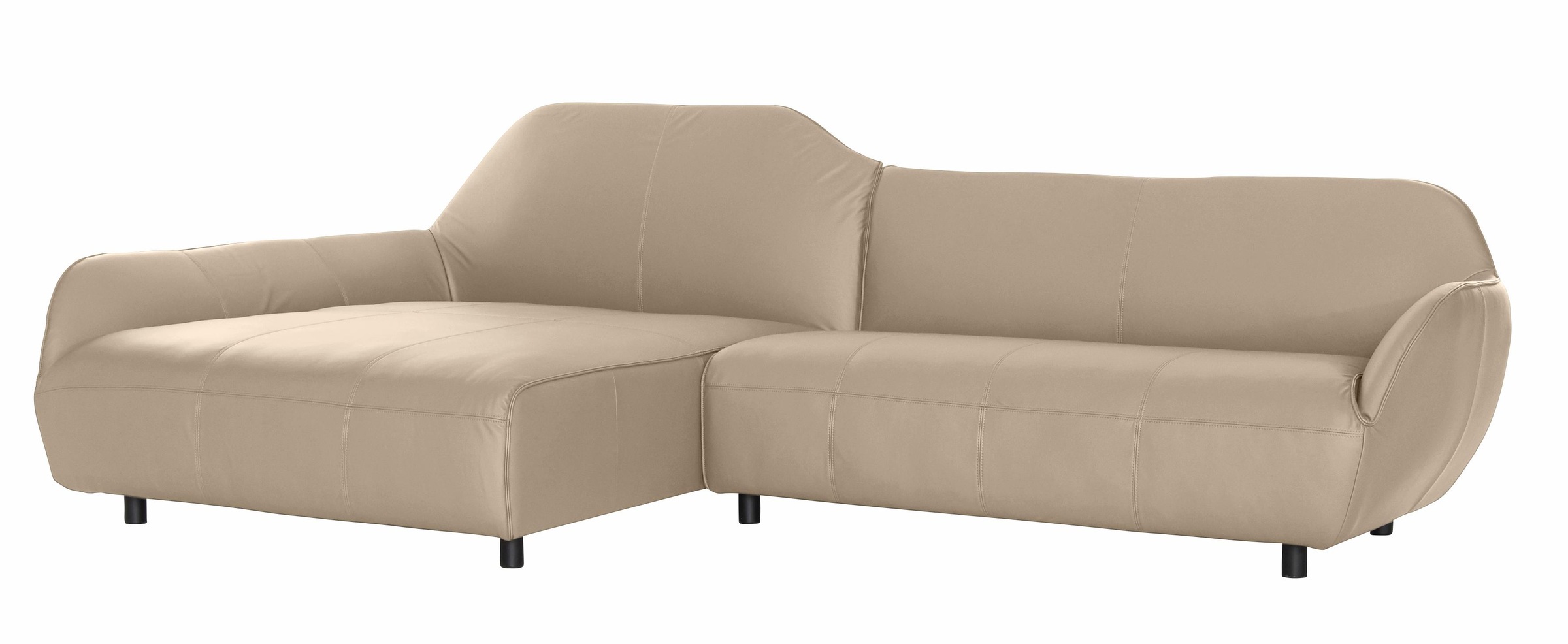 Creation BY ROLF BENZ Ecksofa »CR.480, Designecksofa, L-Form«, Wahlweise aus Leder oder Chenille