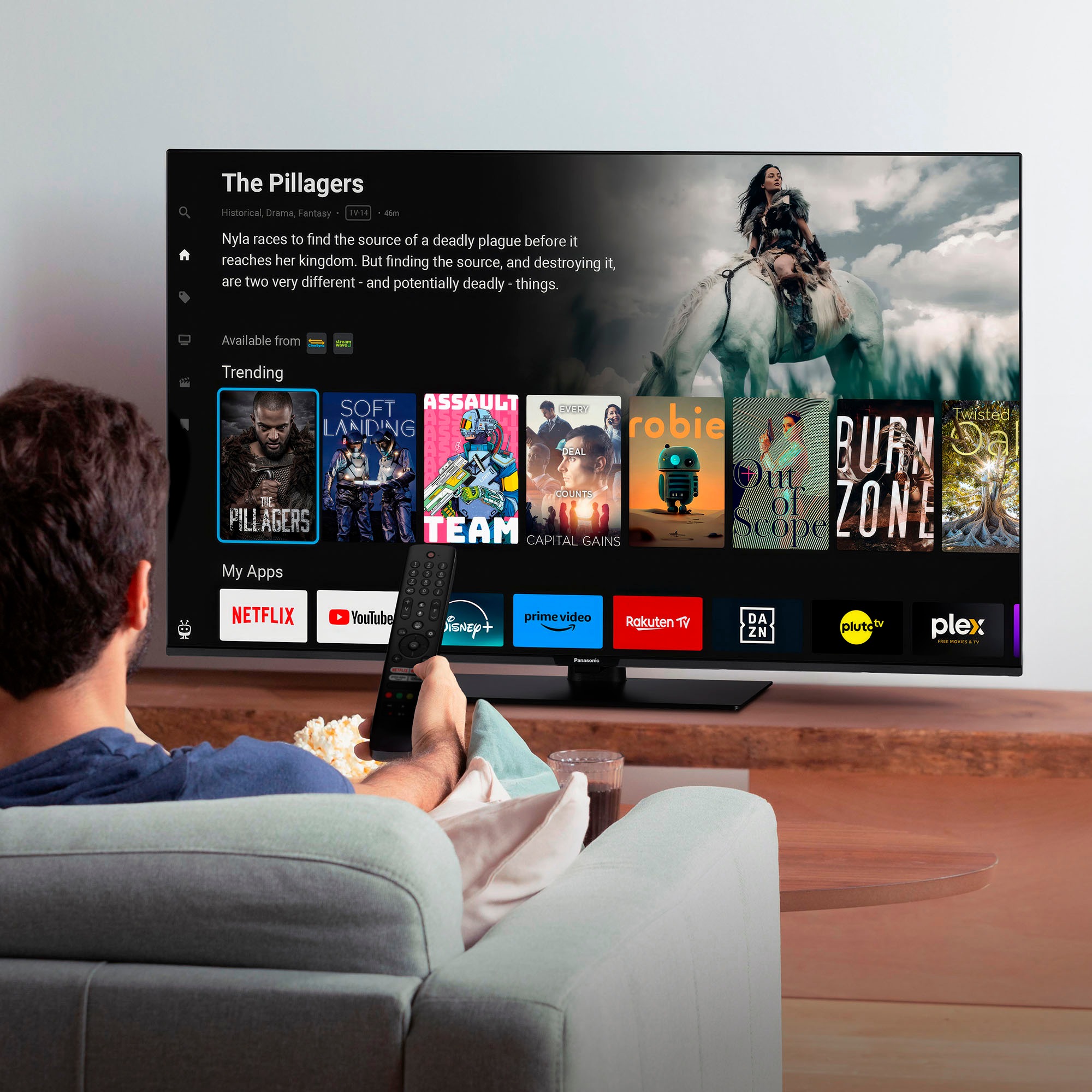 Panasonic LED-Fernseher »TB-50W61AEZ«, 4K Ultra HD, Smart-TV