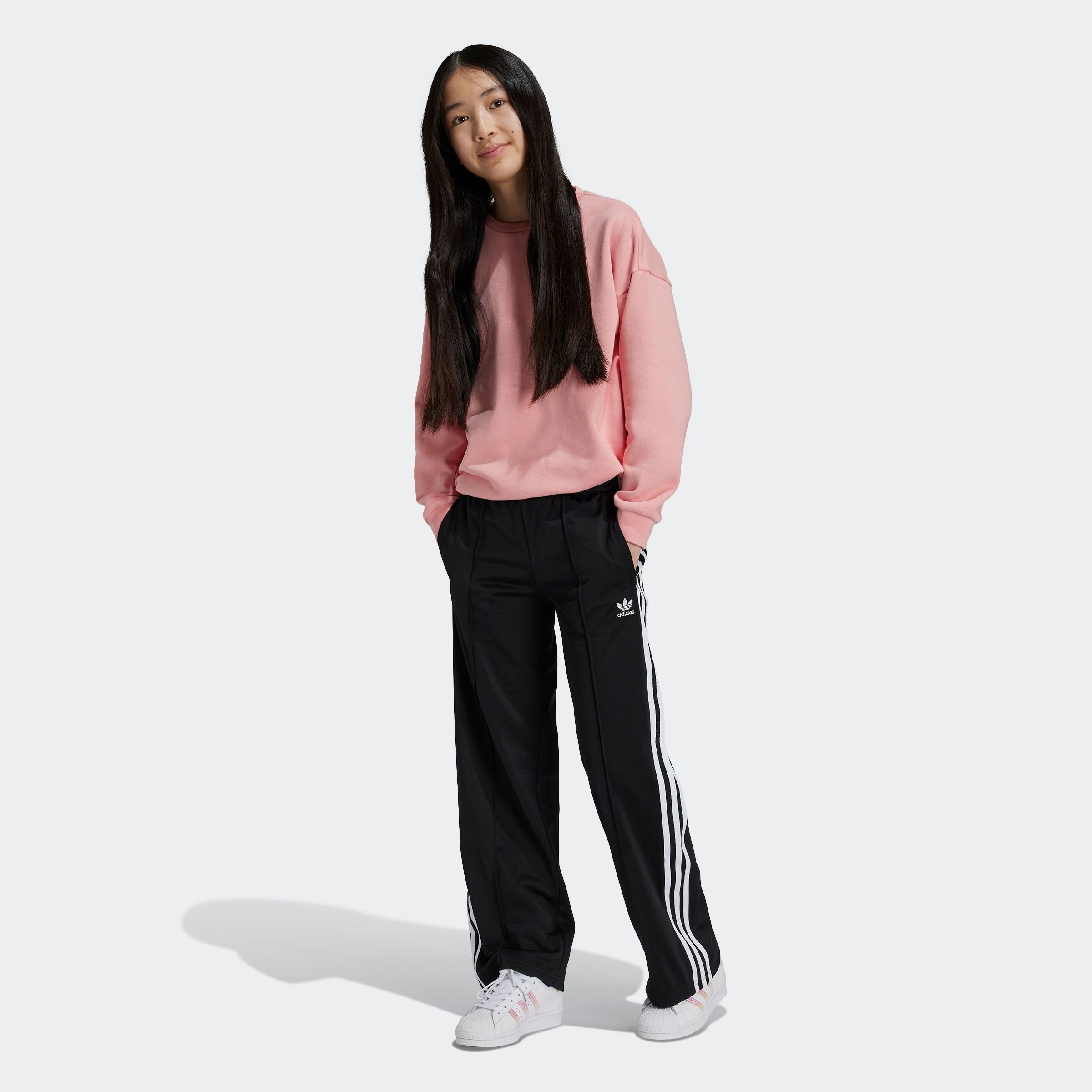Adidas Originals Sporthose »WIDE PANTS« in schwarz, Größe 158