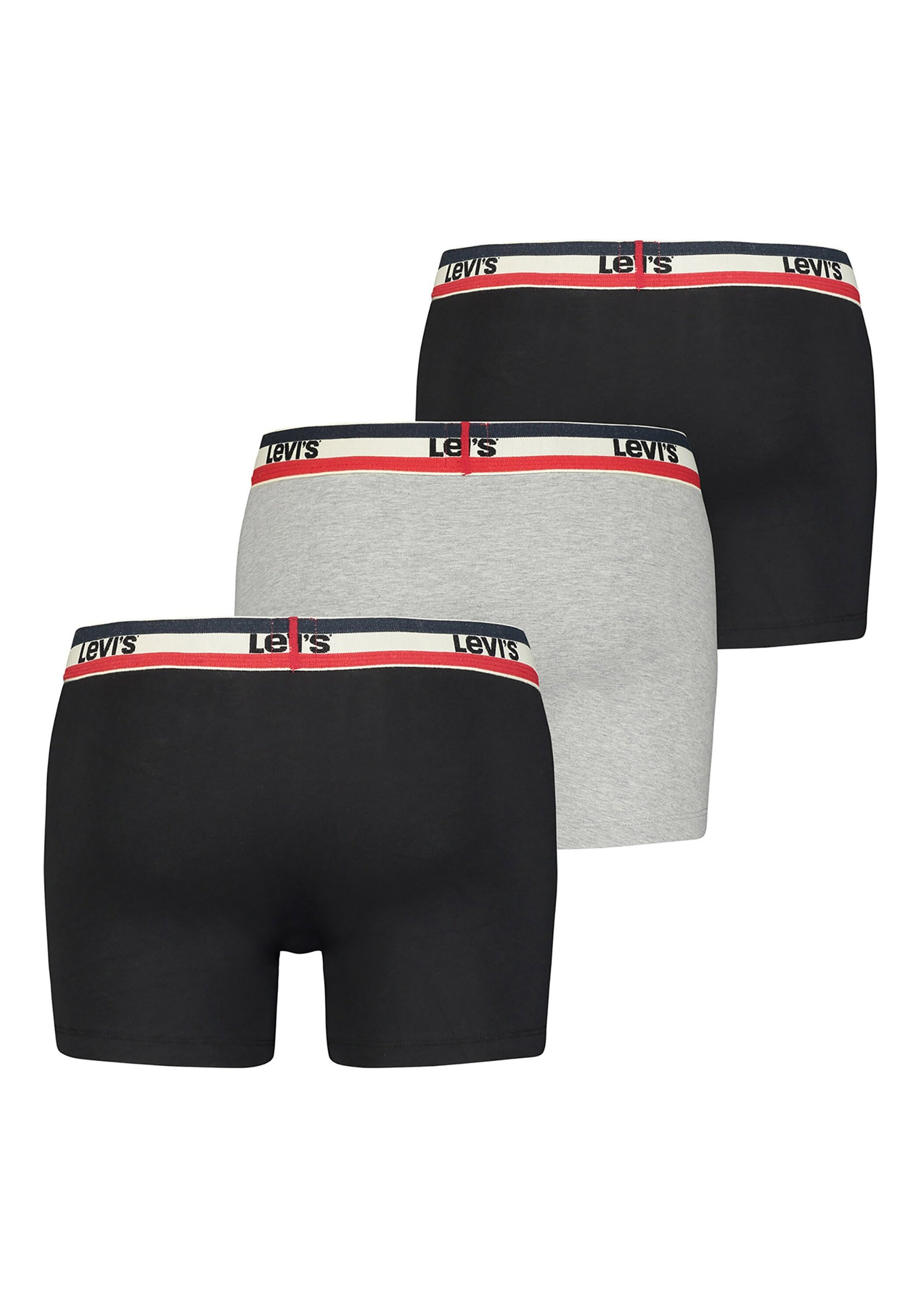 Levi's® Boxershorts »Boxershort MEN SPRTSWR LOGO BOXER BRIEF 3P 3er Pack«