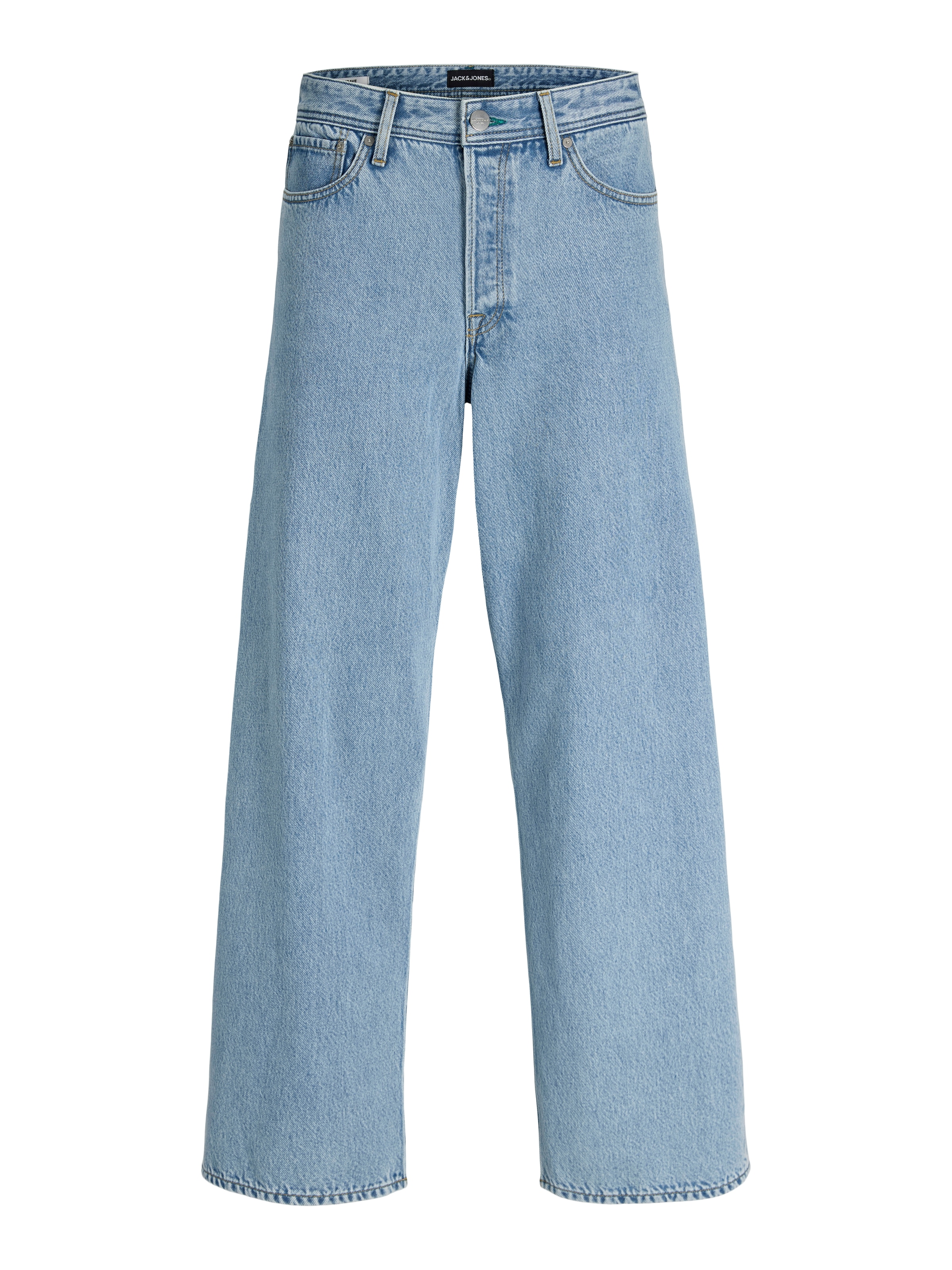Jack & Jones Weite Jeans »JJIDAVE JJJAX AKM 165 LN« Baumwolle