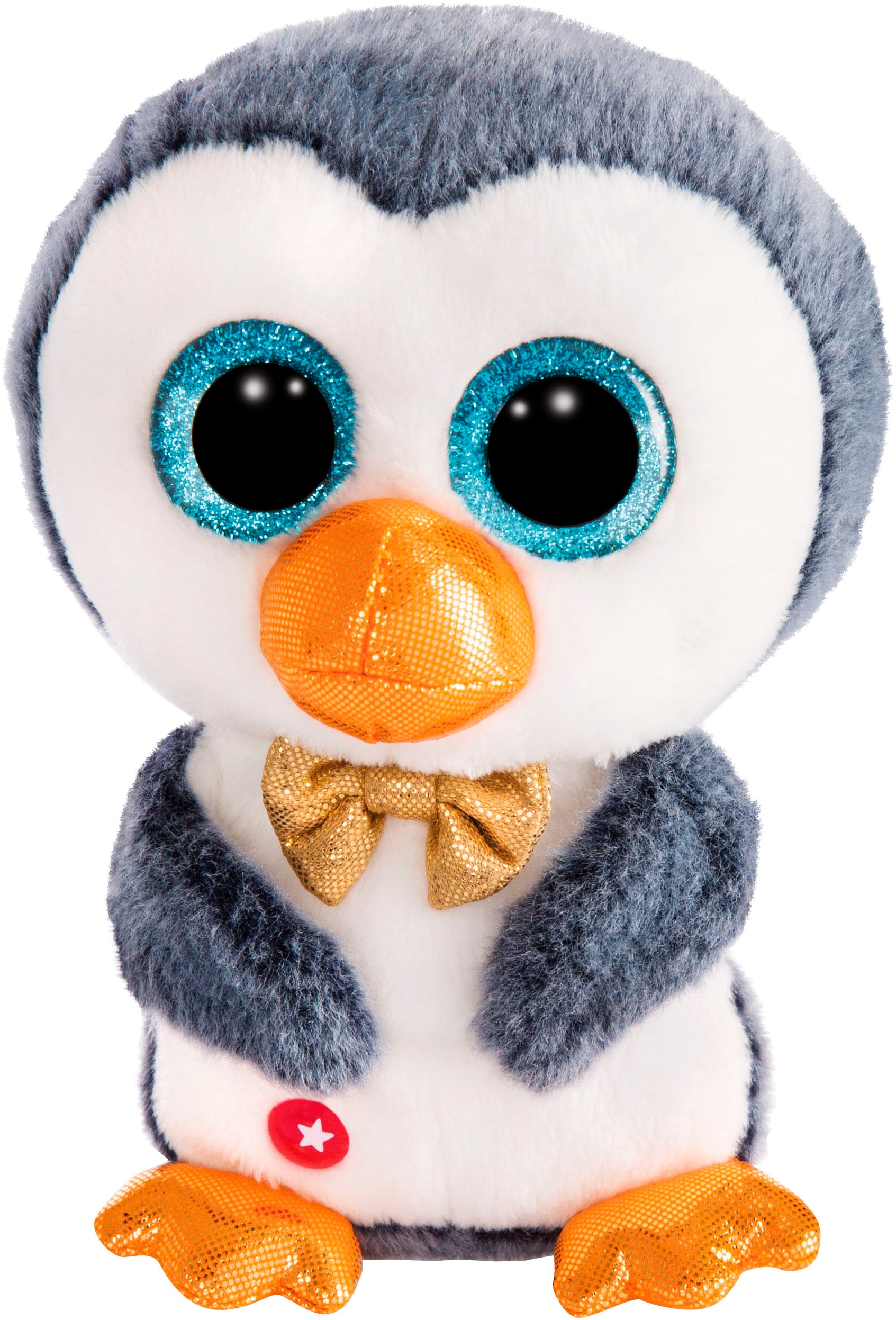 Nici Kuscheltier »Glubschis, Pinguin Sniffy, 15 cm schlenkernd«, schlenkernd; enthält recyceltes Material (Global Recycled Standard)