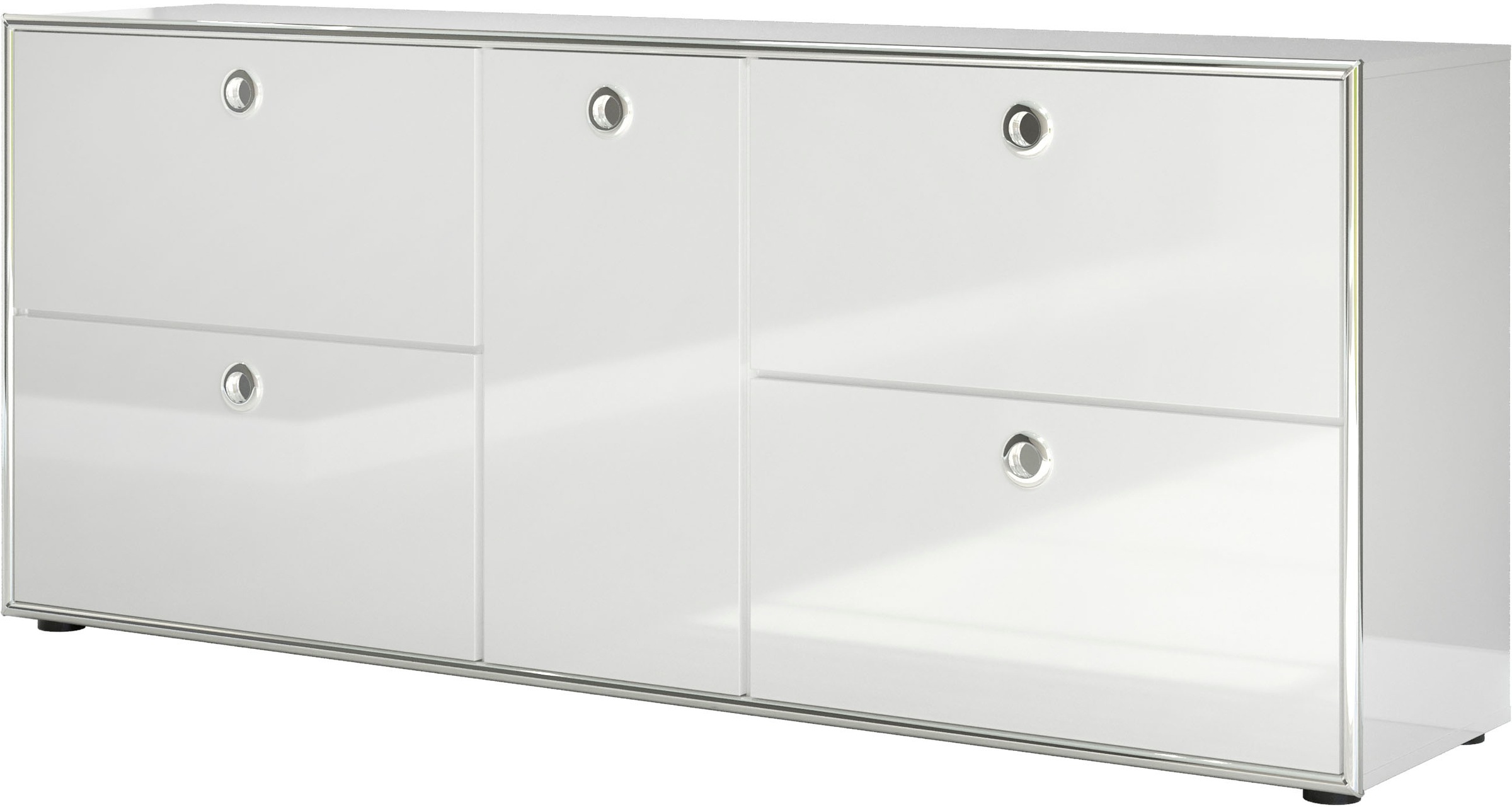 trendteam Sideboard »Infinity«, elegante Hochglanzoptik aus Italien
