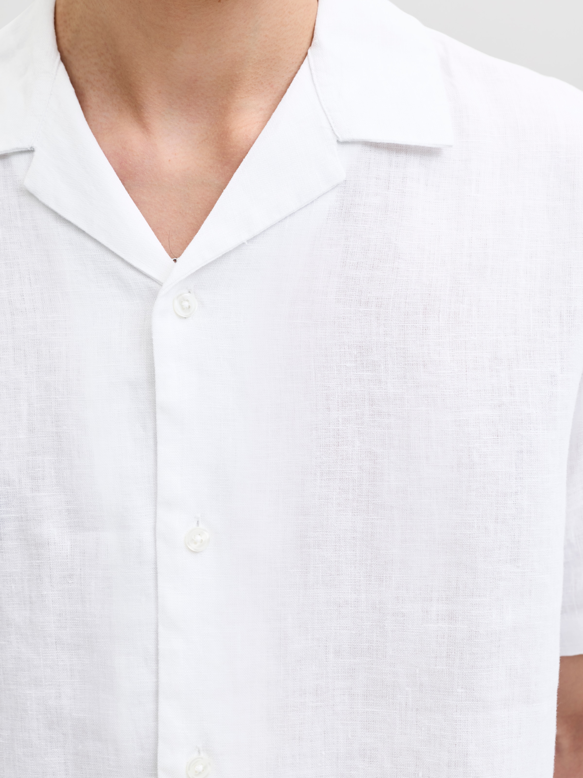 Jack & Jones Leinenhemd »JPRBLALAWRENCE LINEN RESORT S/S SHIRT SN« Leinen, relaxed fit