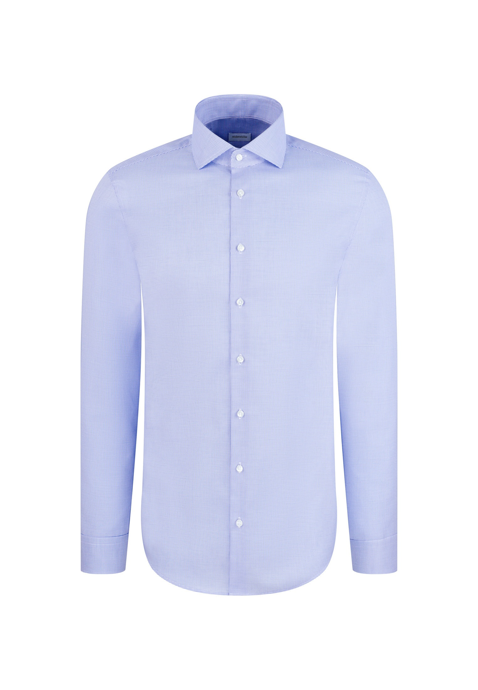 seidensticker Businesshemd »Schwarze Rose« Slim 1/1 Kentkragen Struktur