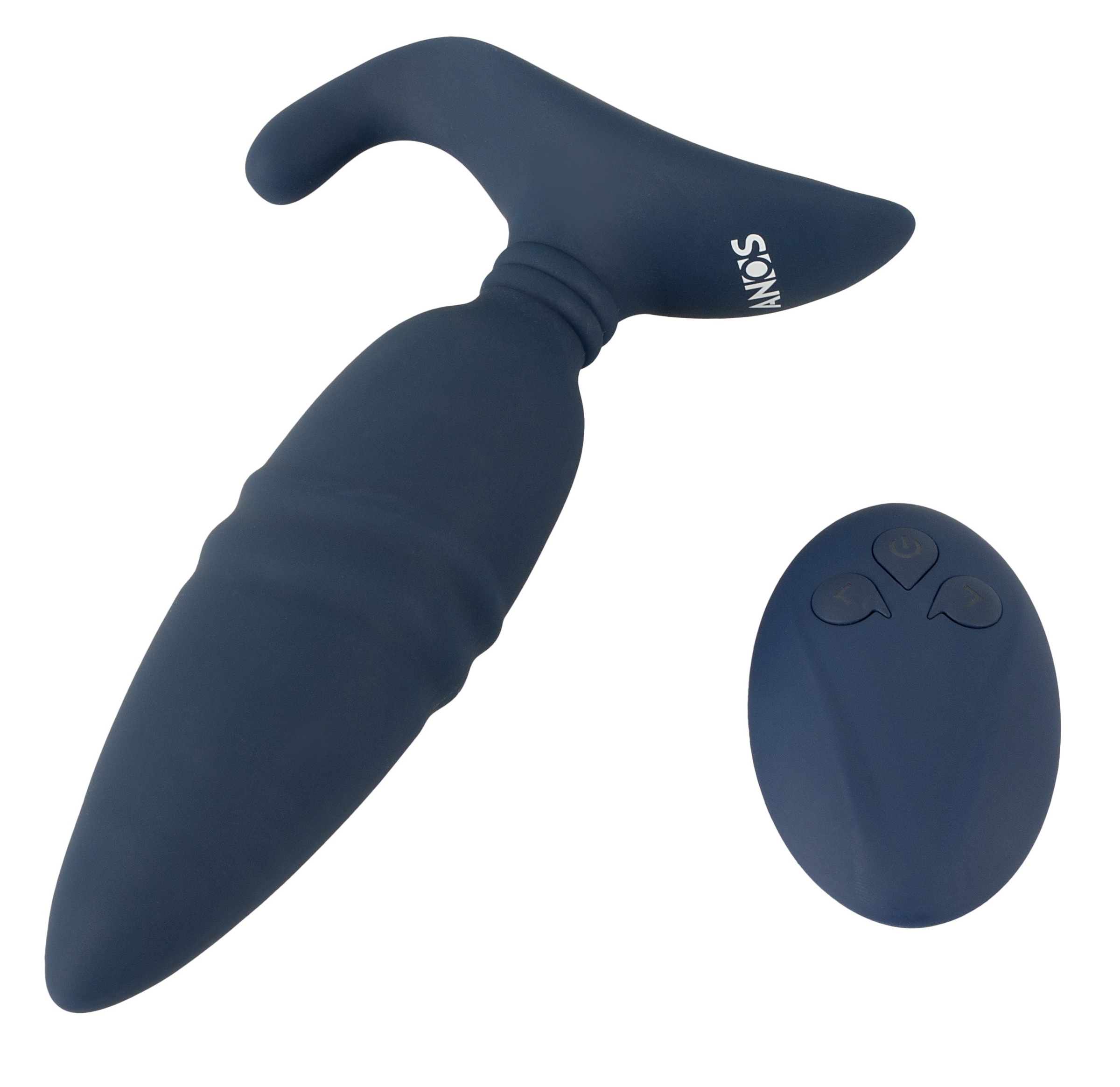 ANOS Anal-Stimulator »Analvibrator mit Stoßfunktion RC Thrusting Butt Plug with Vibration« ()