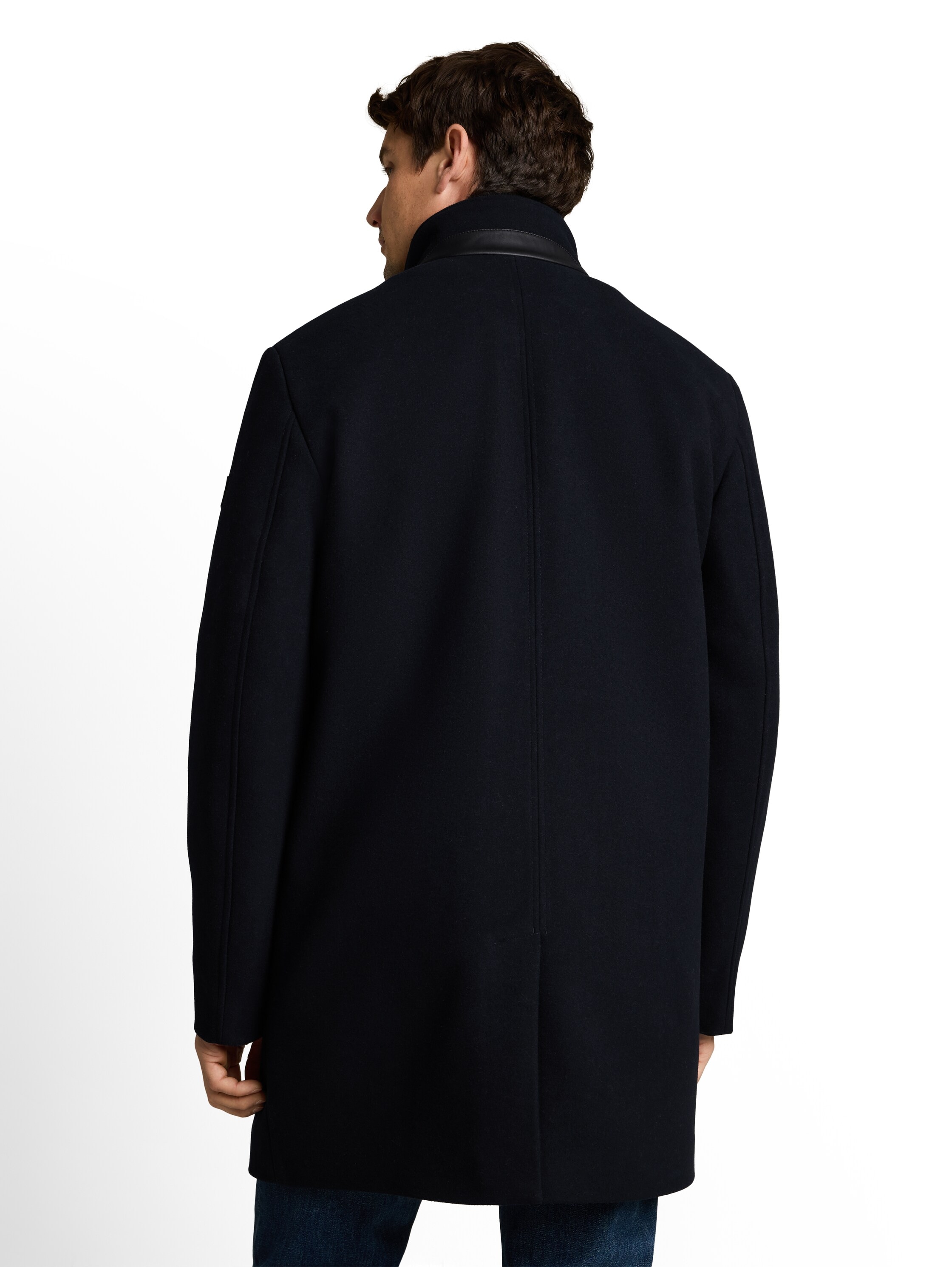 TOM TAILOR Wollmantel mit abnehmbarer Innenjacke