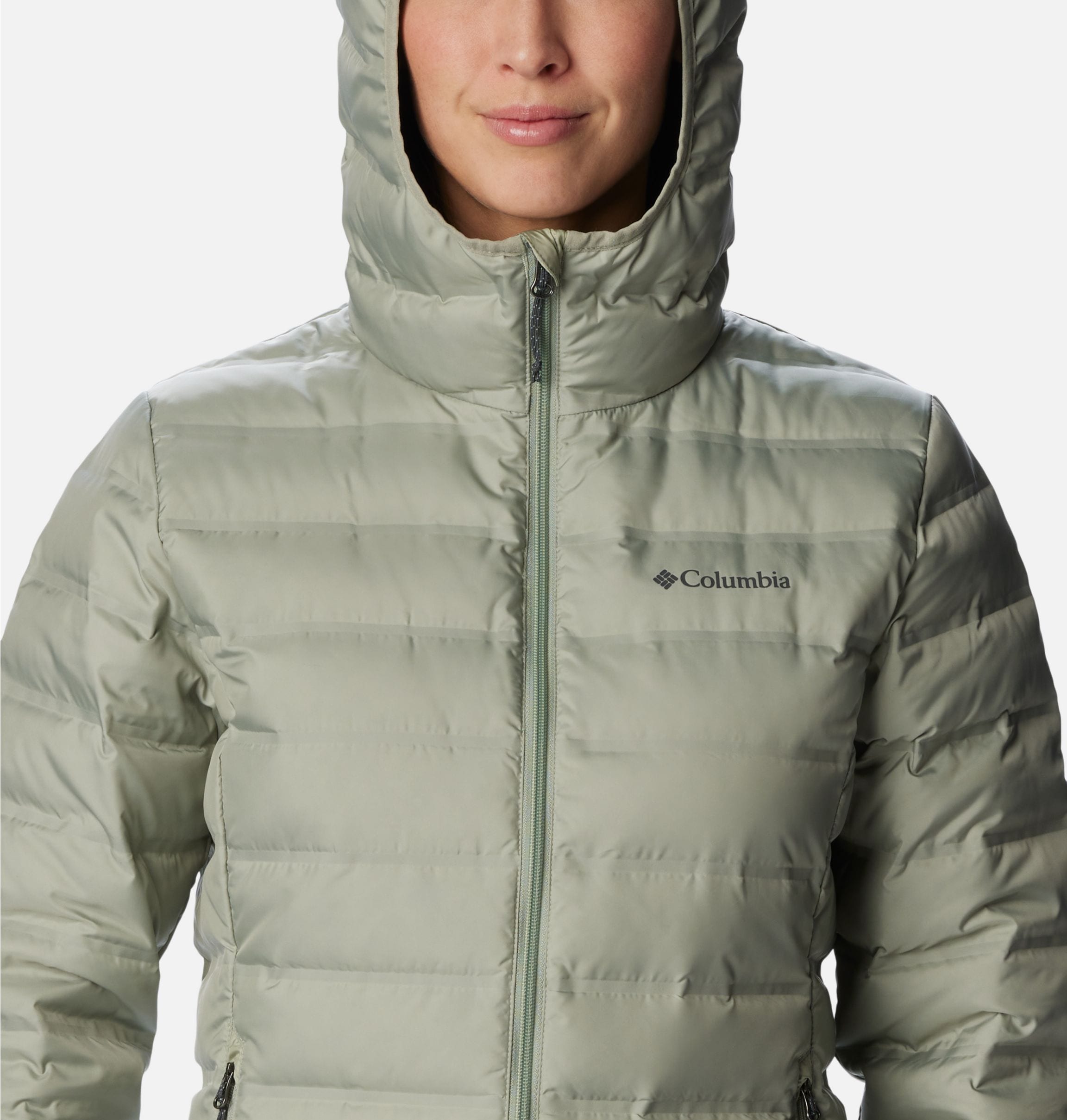 Columbia Daunenjacke »Lake 22 II Down Hooded Jacket«, Übergangsjacke die Wasserabweisend ist