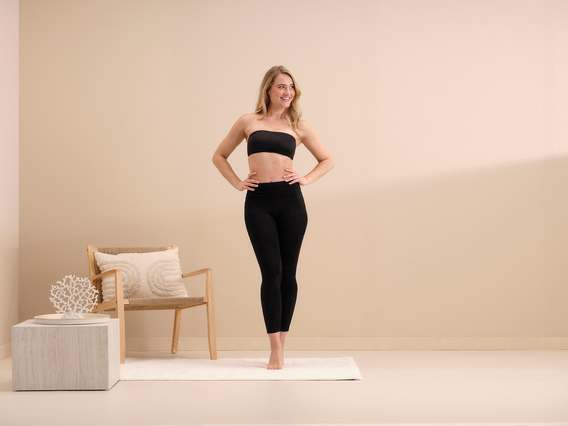 MAGIC Bodyfashion Shaping-Strumpfhose »Hi-Waist Slim Tights«, mittlere Formung von Bauch, Hüften und Oberschenkeln
