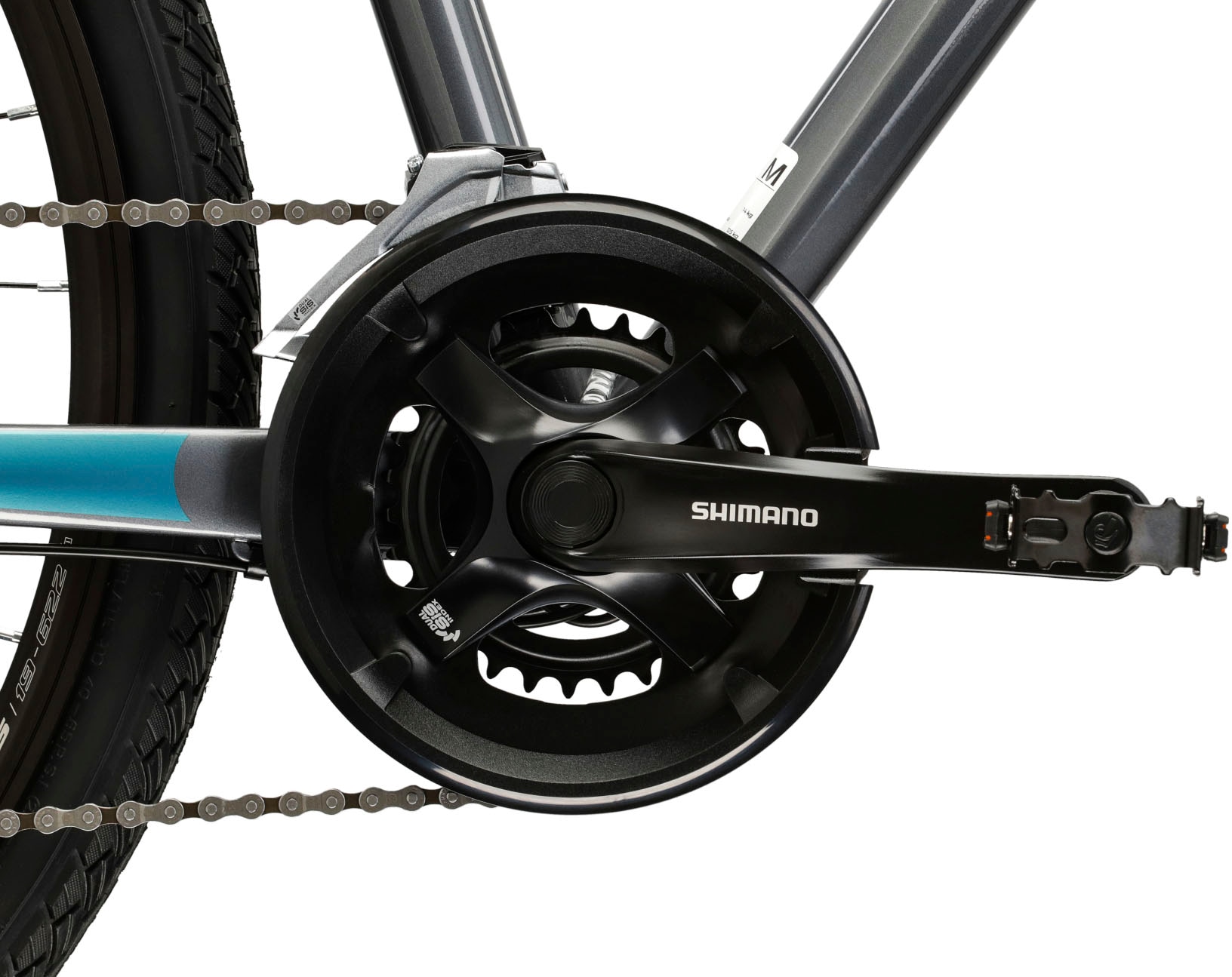 Kross Crossrad »Evado 3.0«, 16 Gang, Shimano, ACERA M3020 Schaltwerk, Kettenschaltung
