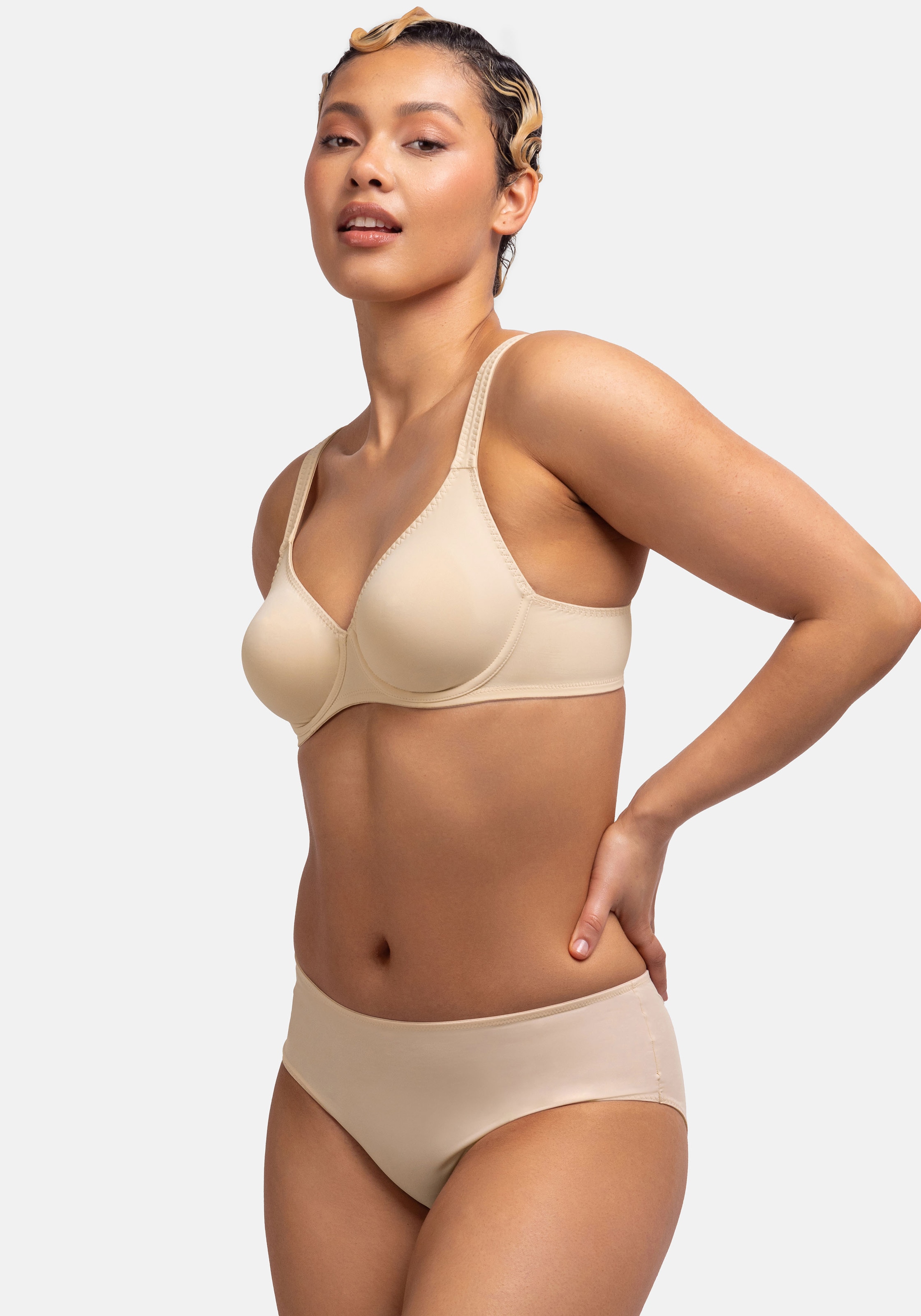 Dorina T-Shirt-BH »LINDSAY«, nahtlos, weiche Cups, mit Bügel