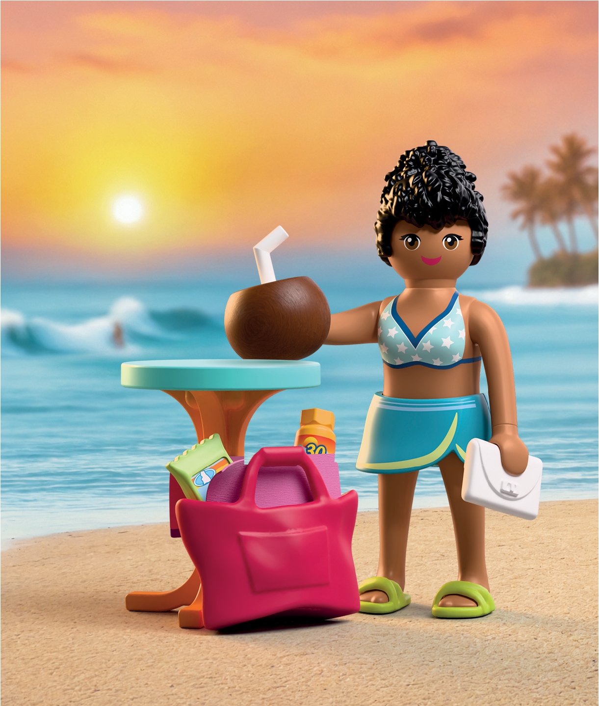 Playmobil® Konstruktions-Spielset »Urlauberin (72032), My Life«