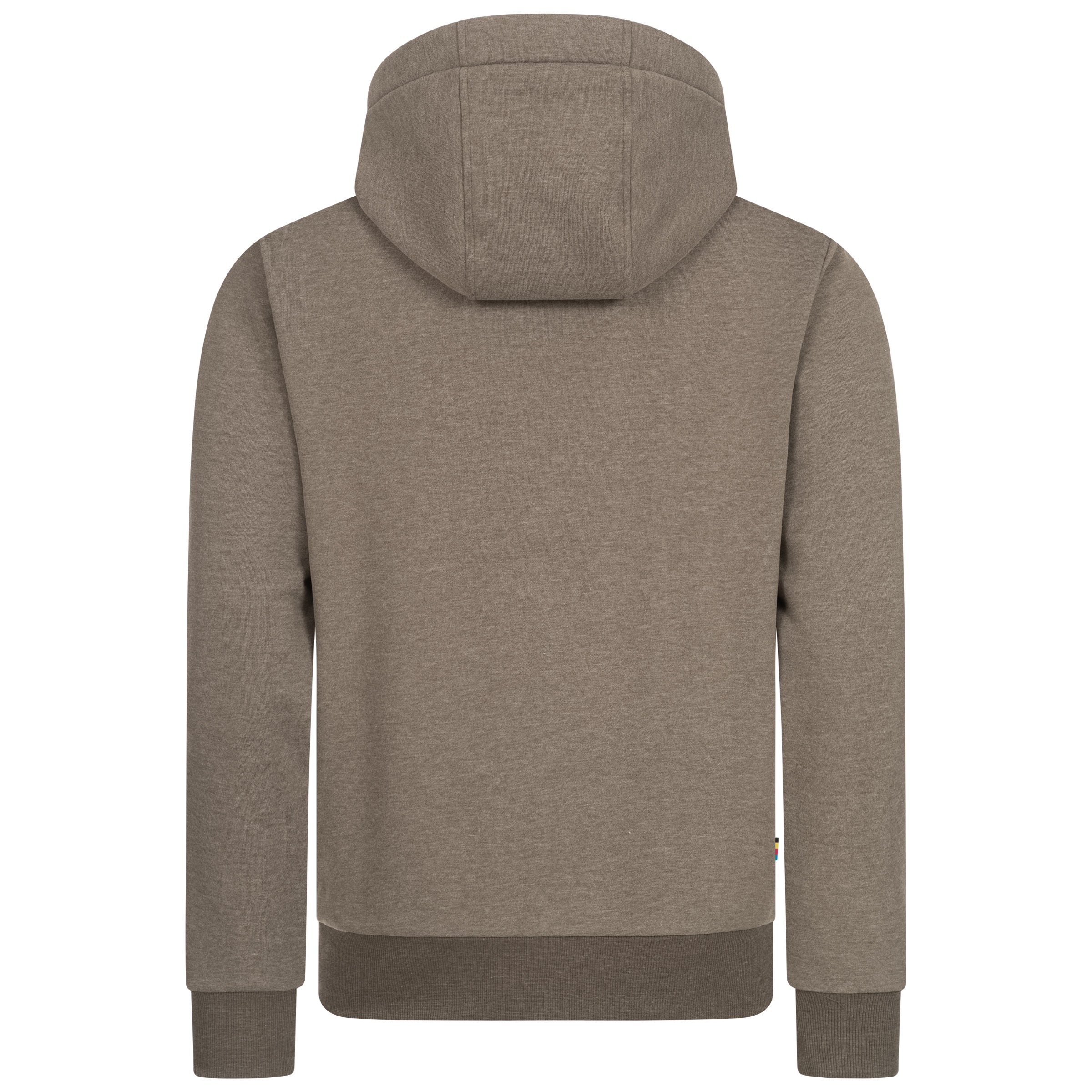 DEPROC Active Kapuzensweatshirt »LinusCMYK II MEN«, weiche Fleecejacke mit Kängurutasche