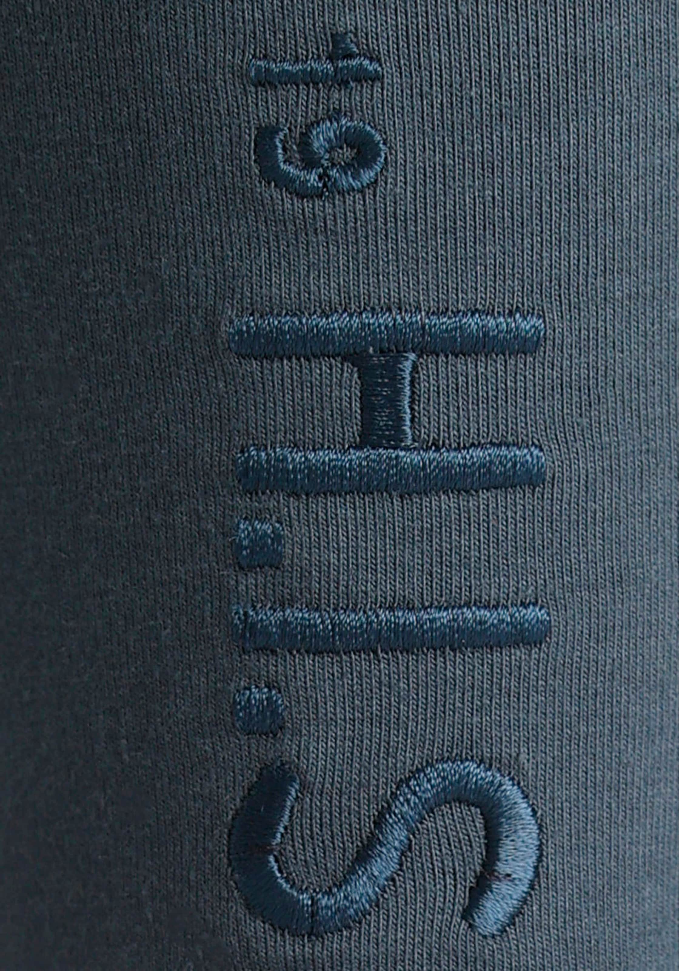 H.I.S Leggings, mit weißer Kontrastpaspel