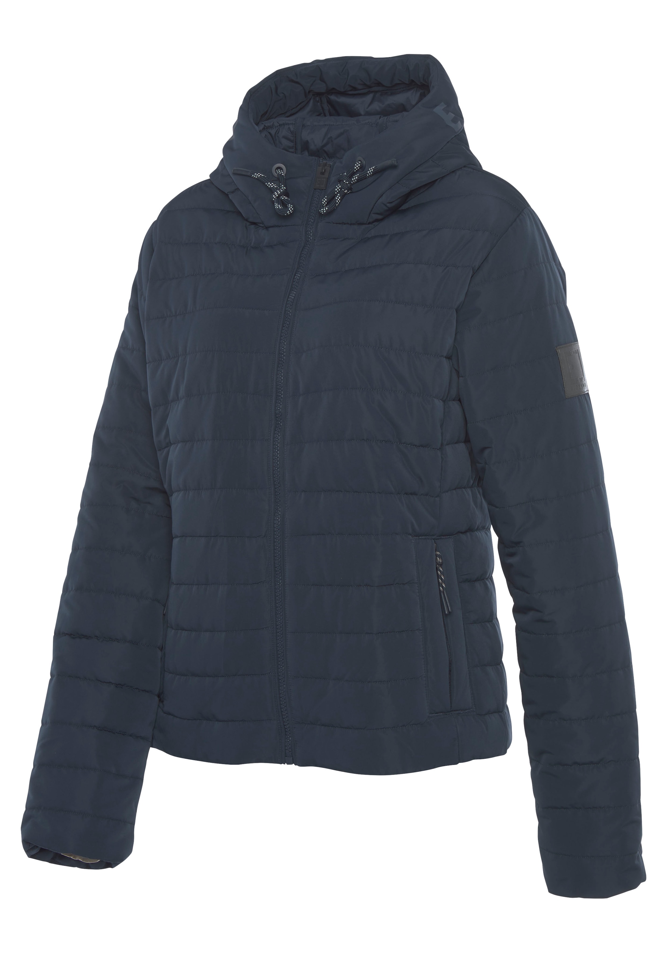 Elbsand Steppjacke, mit Kapuze, Mit verstellbarer Kapuze