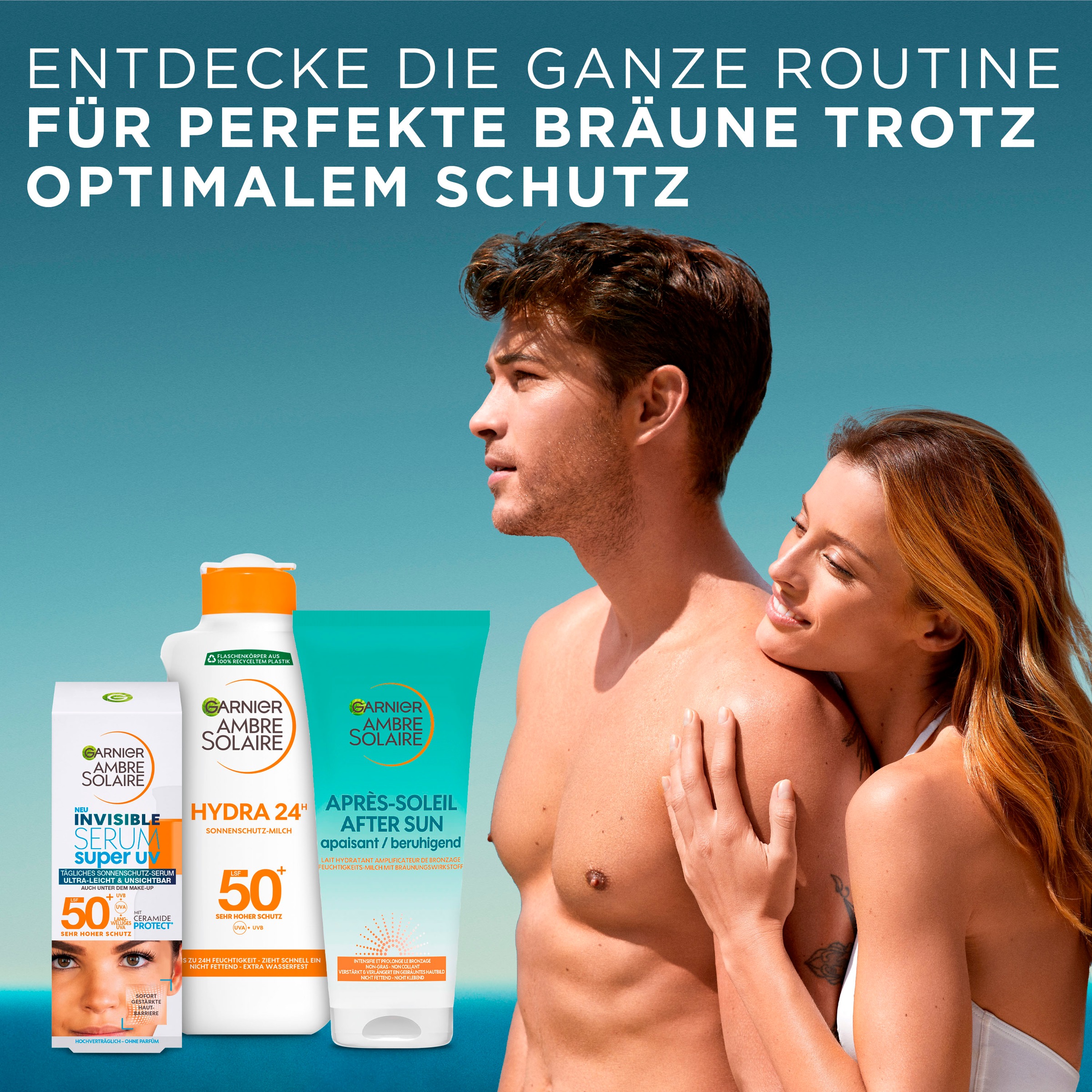 GARNIER Gesichtsserum »Garnier Super UV Sonnenschutz-Serum«, mit hoher Wirksamkeit