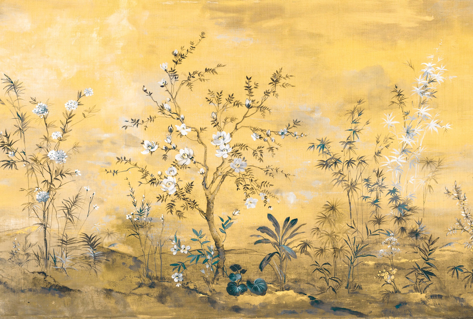 Komar Fototapete »Mandarin«, bedruckt-floral