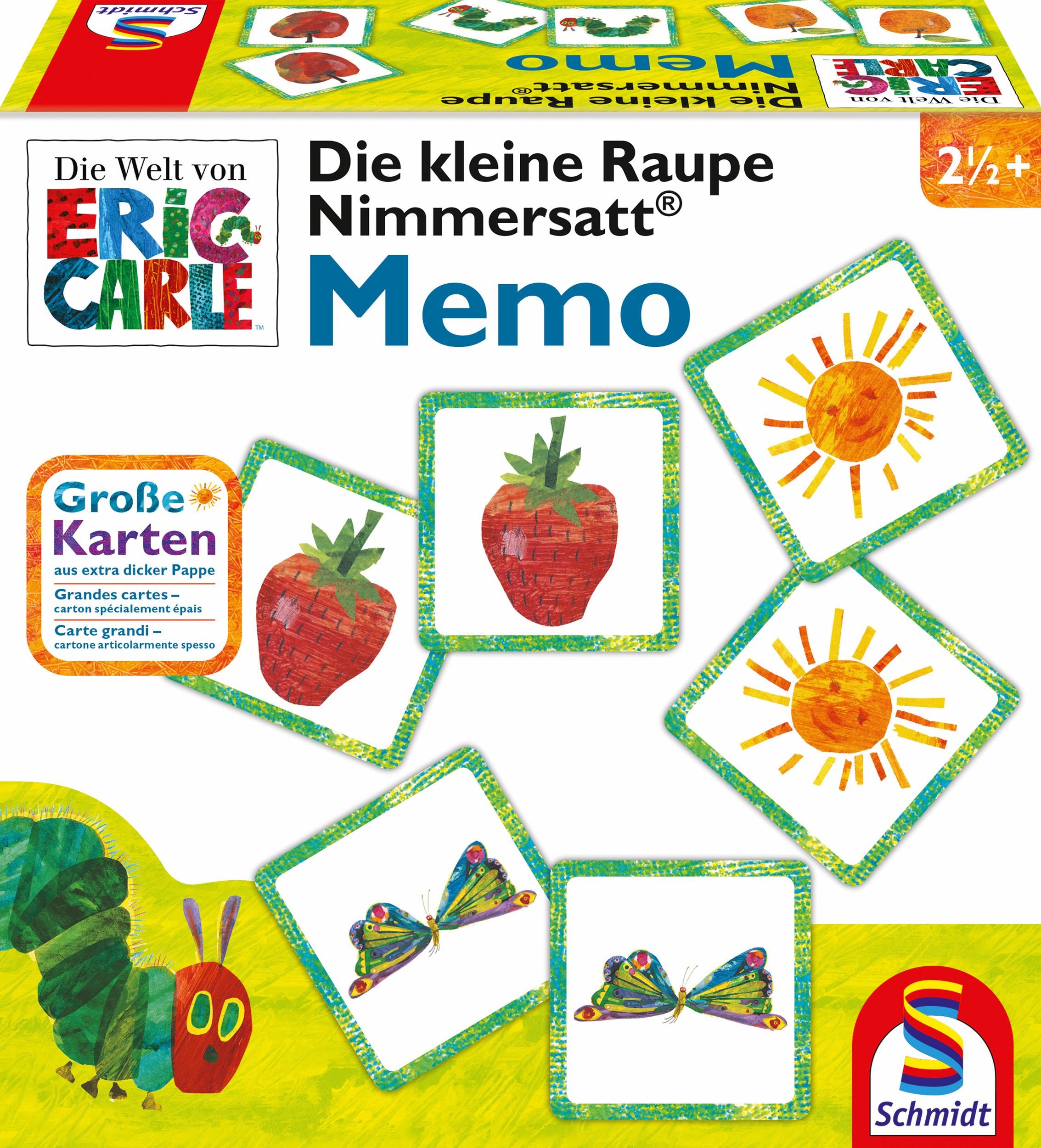 Schmidt Spiele Spiel »Die kleine Raupe Nimmersatt® - Memo«