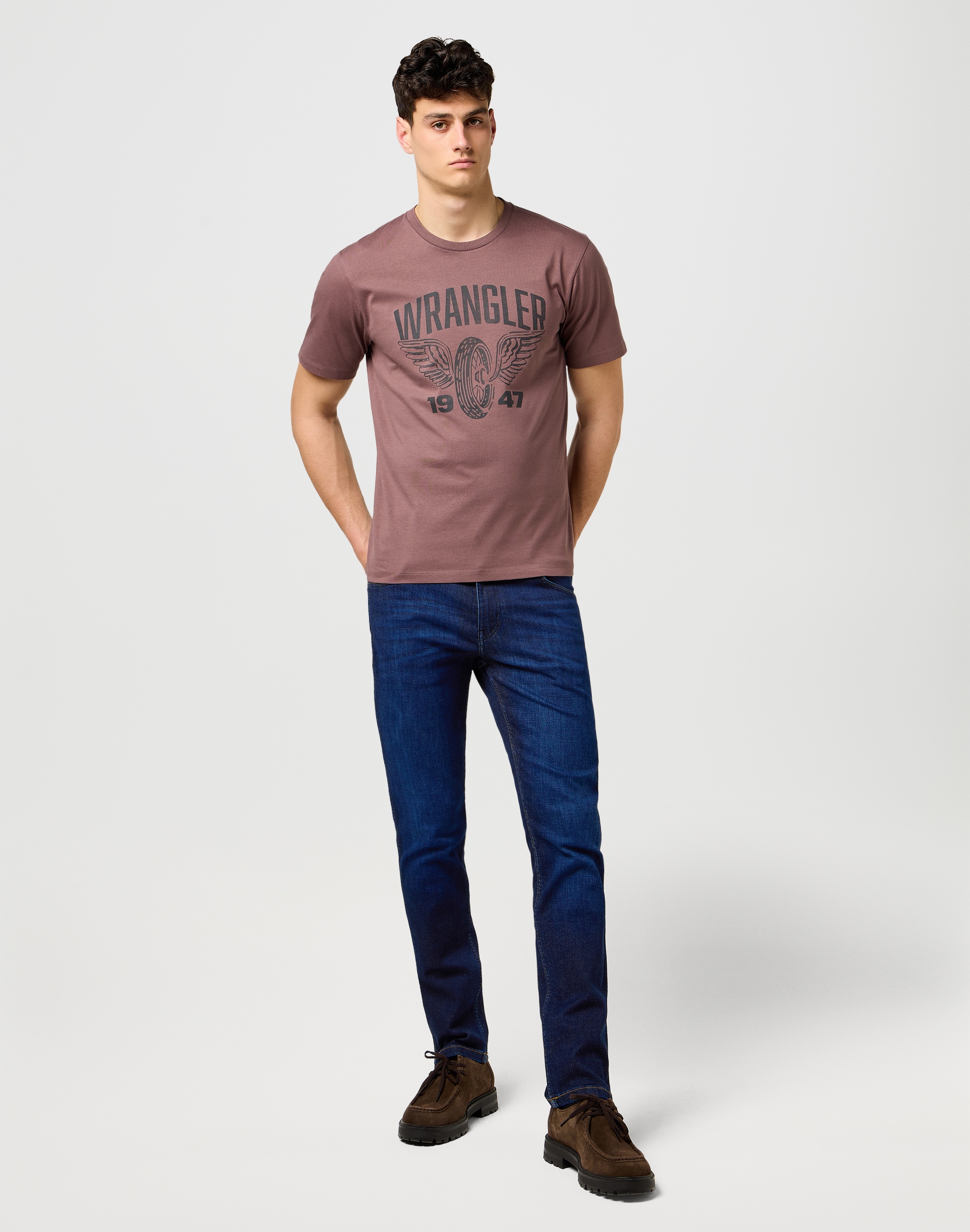 Wrangler Straight-Jeans »GREENSBORO FREE TO STRETCH«, Free to stretch material