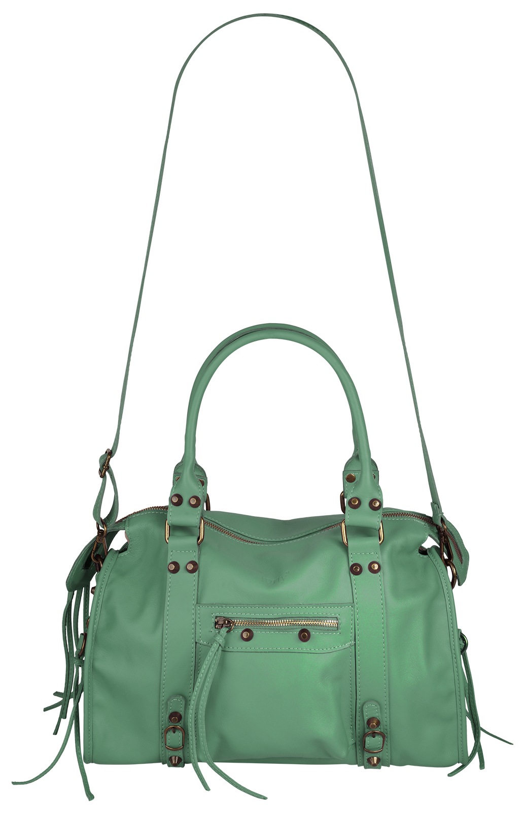 forty° Shopper, echt Leder, Made in Italy