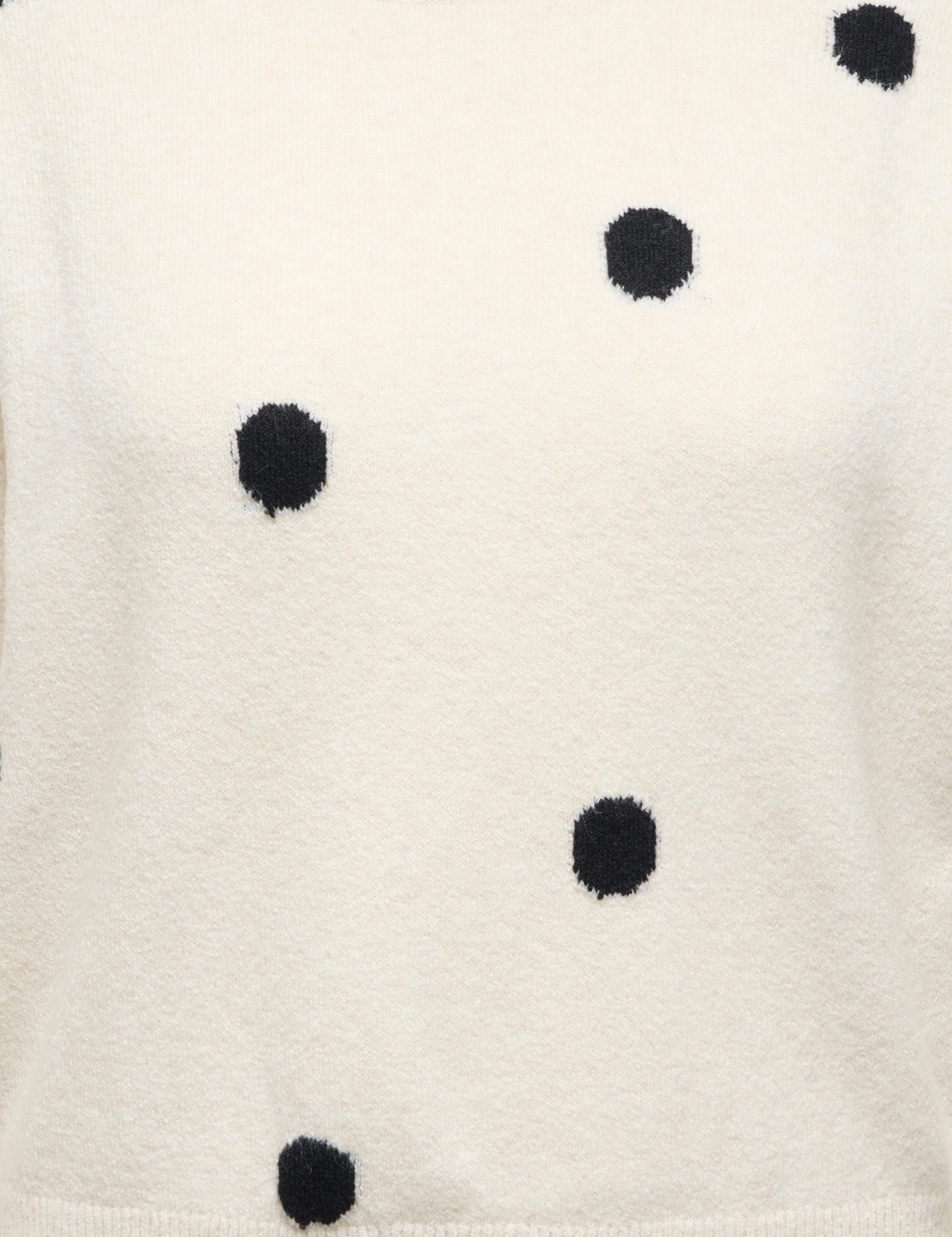 ONLY CARMAKOMA »CARRICA LS DETAIL O-NECK KNT« Materialmix, normal geschnitten